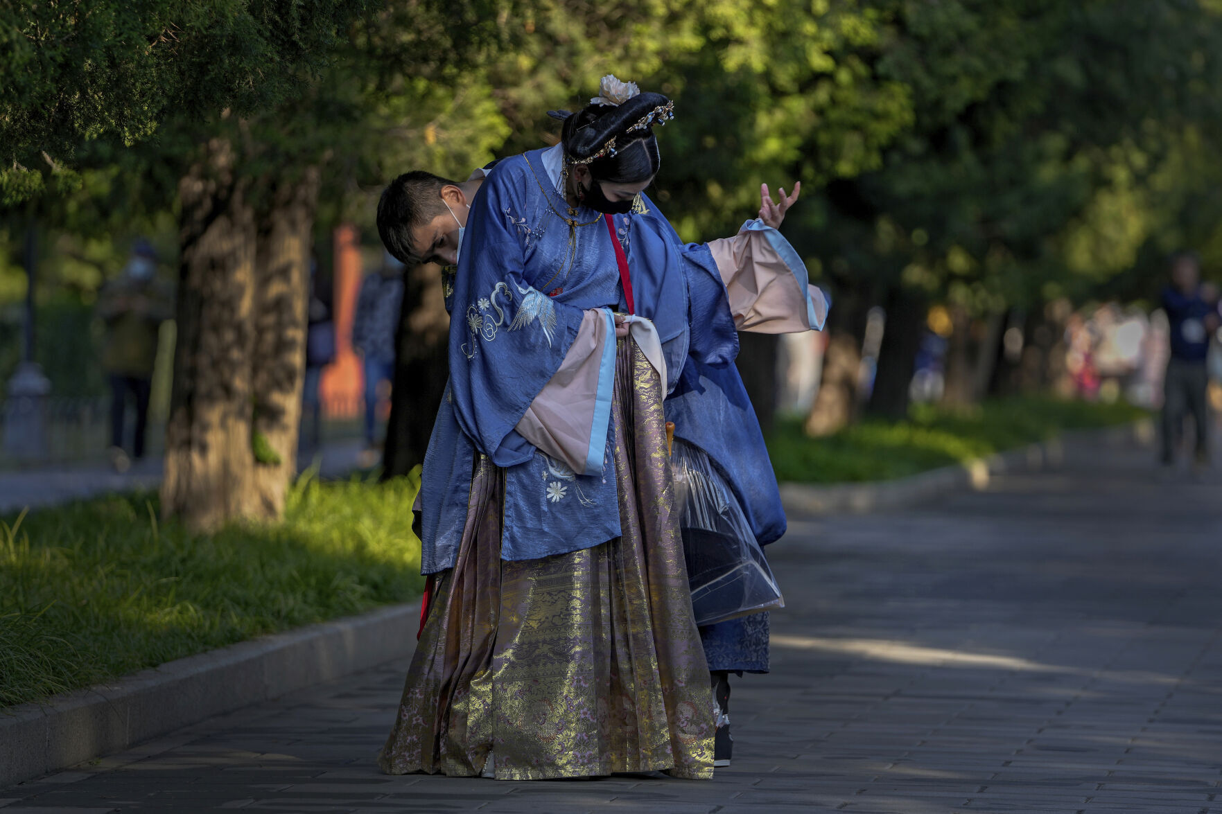 APTOPIX China Daily Life